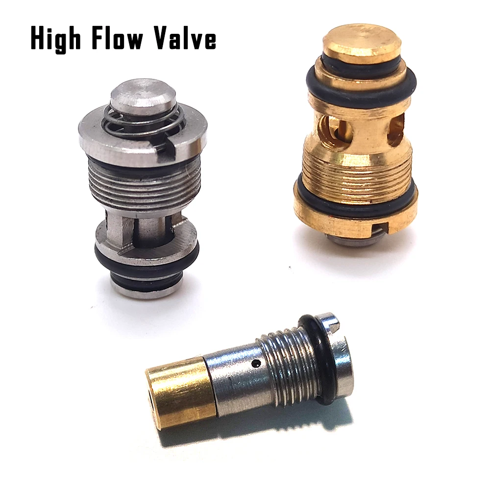 Steel High Flow Fill Valve Outlet Valve Upgrade Replacement for Airsoft GBB Gelball Blaster Air Pump Lighter We g17 Magazine