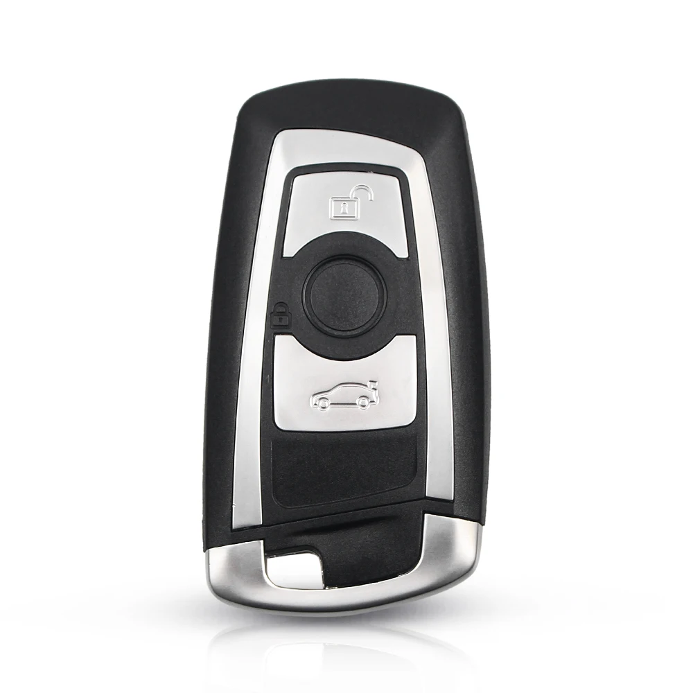 Keyyou 10pcs Smart Car Key Shell Abdeckung Remote Keyless Case für BMW Cas4 F Fem 3 5 7 Serie E90 E92 E93 x5 F10 F20 F30 F40 Panik