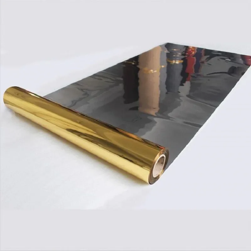 Luxuriöser Reflektierender Spiegel-Läufer 1M Breit Hochzeitsteppich Laufweg Bodendekoration für Party Bankett Events Gold Silber – Detail 6