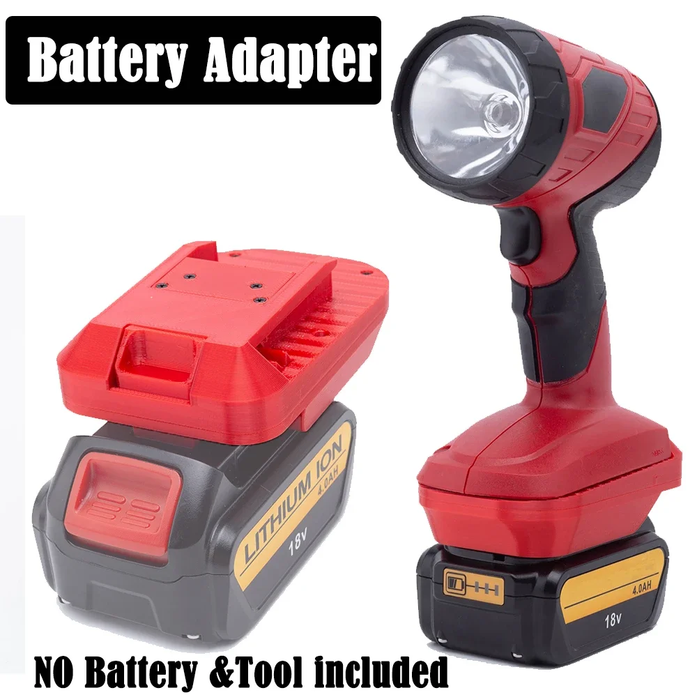 

Battery Convert Adapter for DeWalt 18 Lithium to for SKIL Ni-Cd Ni-Mh Power Tool Accessories (Not include tools and battery)