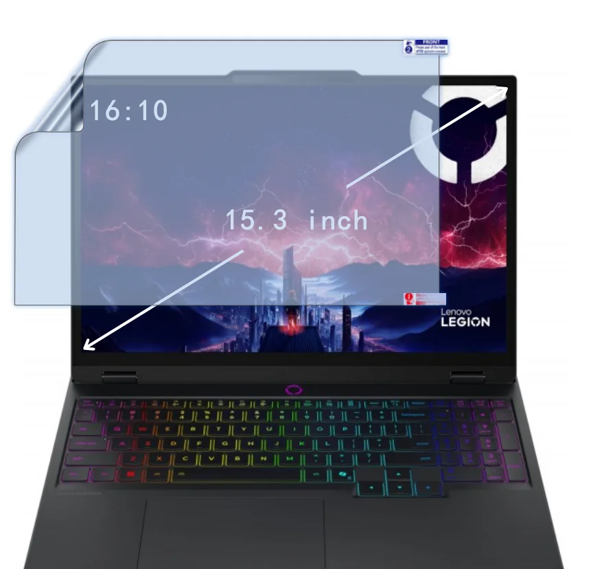 2PCS Laptop Screen Protector Protective PET Film for Lenovo 