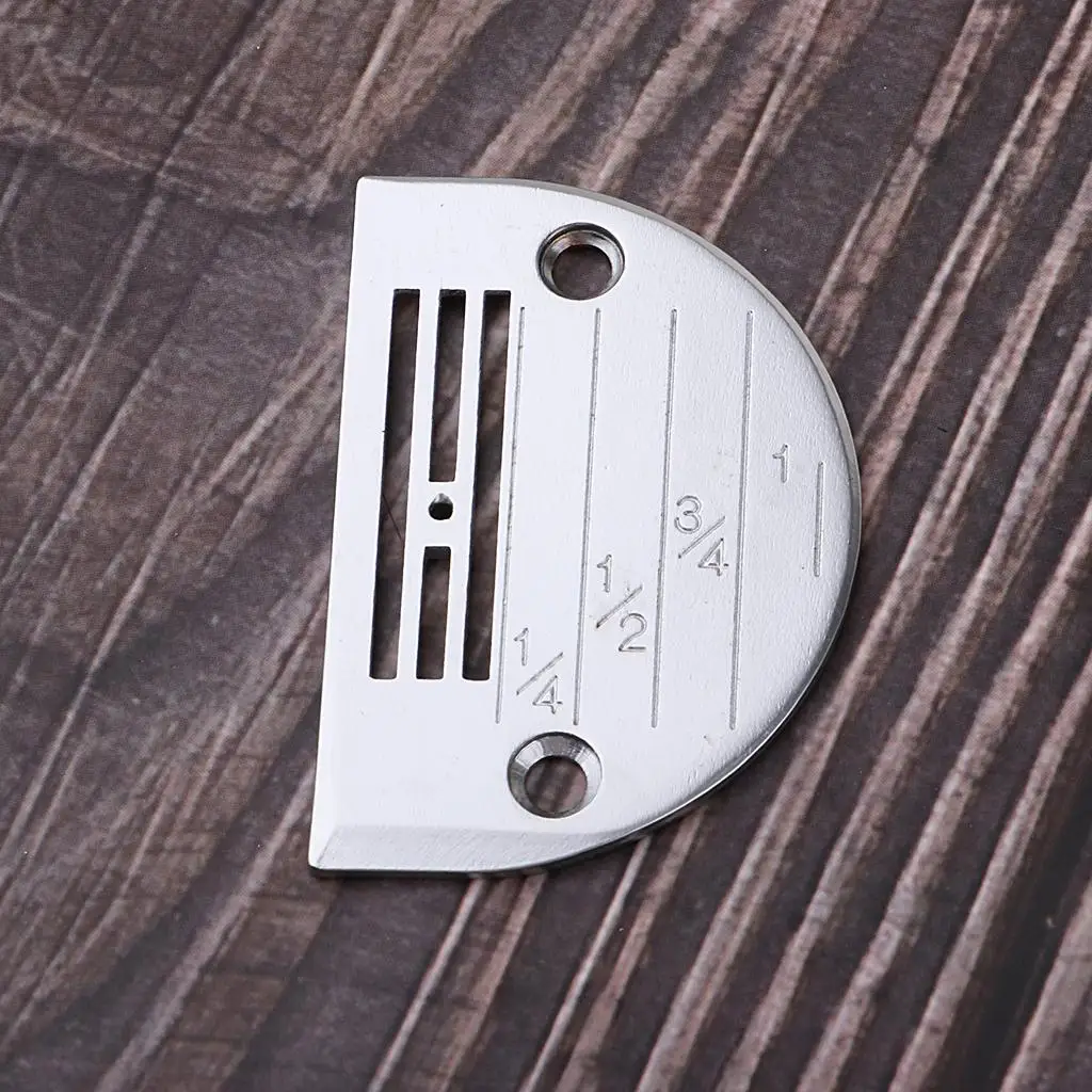 Industrial Sewing Machine Needle Plate High Abrasion Resistance Metal Throat Plate for Sewing Tool