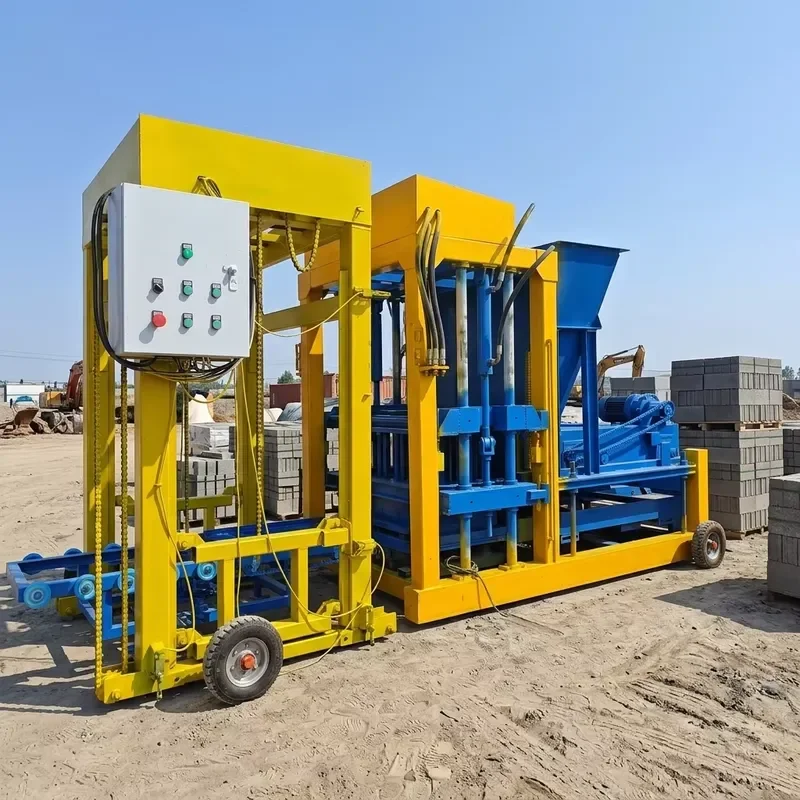 Fully Automatic Brick Making Machine Paver Press Cement Hollow Concrete Block Making Machine