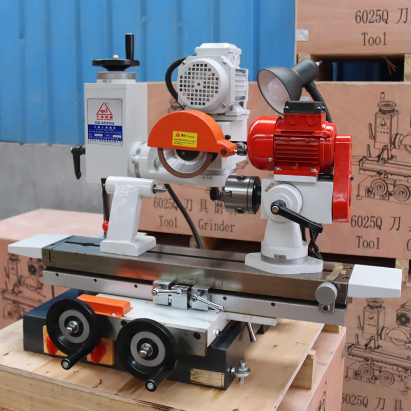 GD-6025q Universal Tool Grinder with 50S Accessories Grinding Round Knife Inner Circle and Outer Circle