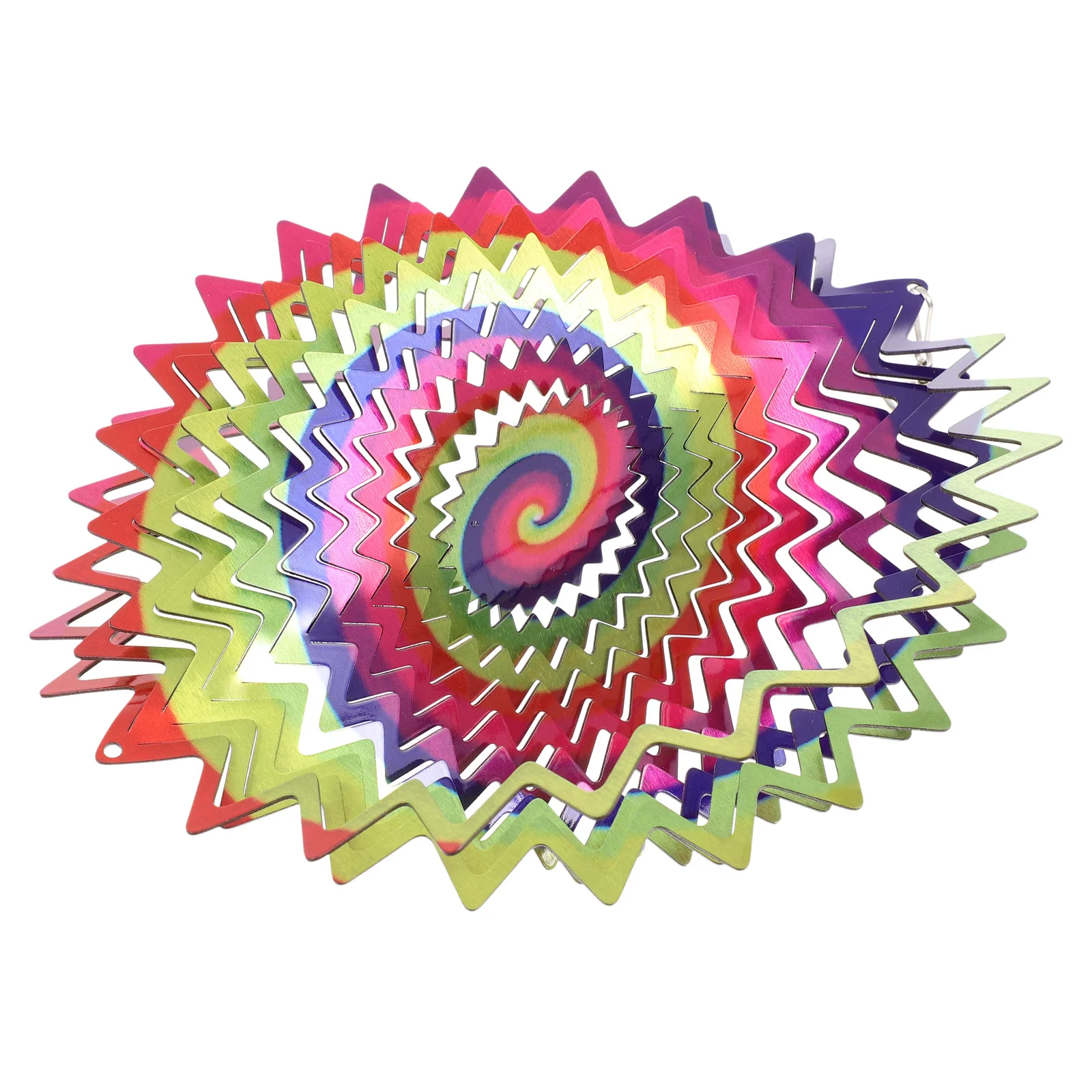 

Stainless Steel 3D Hanging Wind Chime Rotating Decoration for Outdoor Garden Patio Courtyard Visual Effect 3D Wind Chime