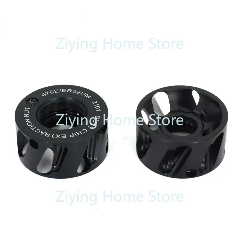 ER20 ER25 ER32 ER40 Vacuum Nut Speed 24000rpm Aluminum Anti-Rust Shock Absorption Professional Dust Removal Nut 1pc