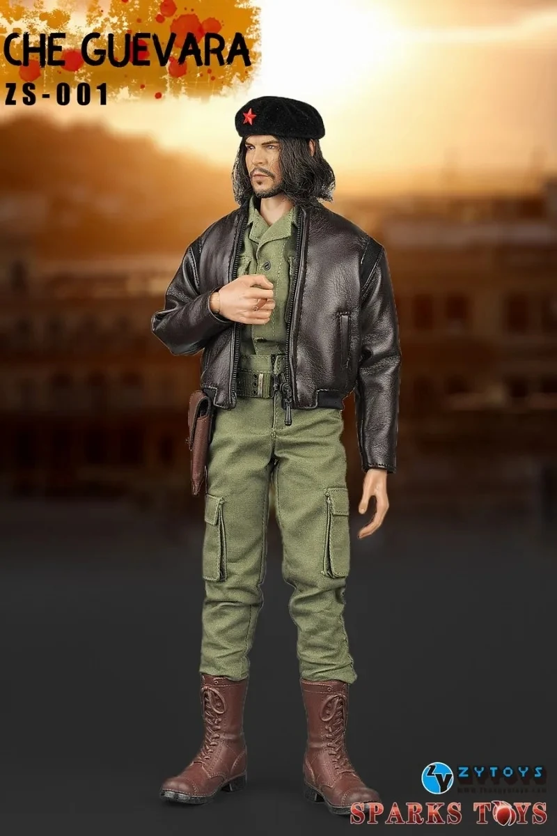 

ZYTOYS ZS-001 1/6 Cuban Hero Che Guevara Double Headed Carving Version Full Set 12'' Action Figure In Stock