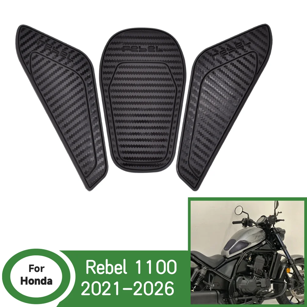

Наклейки на топливный бак CM1100 CMX1100, противоскользящие, защитные накладки на крышку бензобака для Honda Rebel CMX CM 1100 2021-2026, аксессуары для мотоциклов