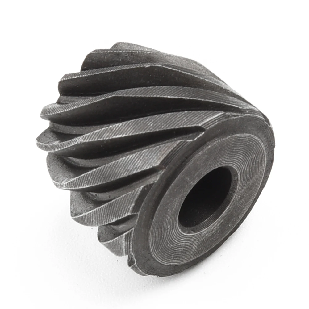 Juego de anillos de amoladora angular de engranaje cónico en espiral de repuesto, suministros de repuesto plateados, herramientas para taller, piñón de piezas de Metal, 2 uds.