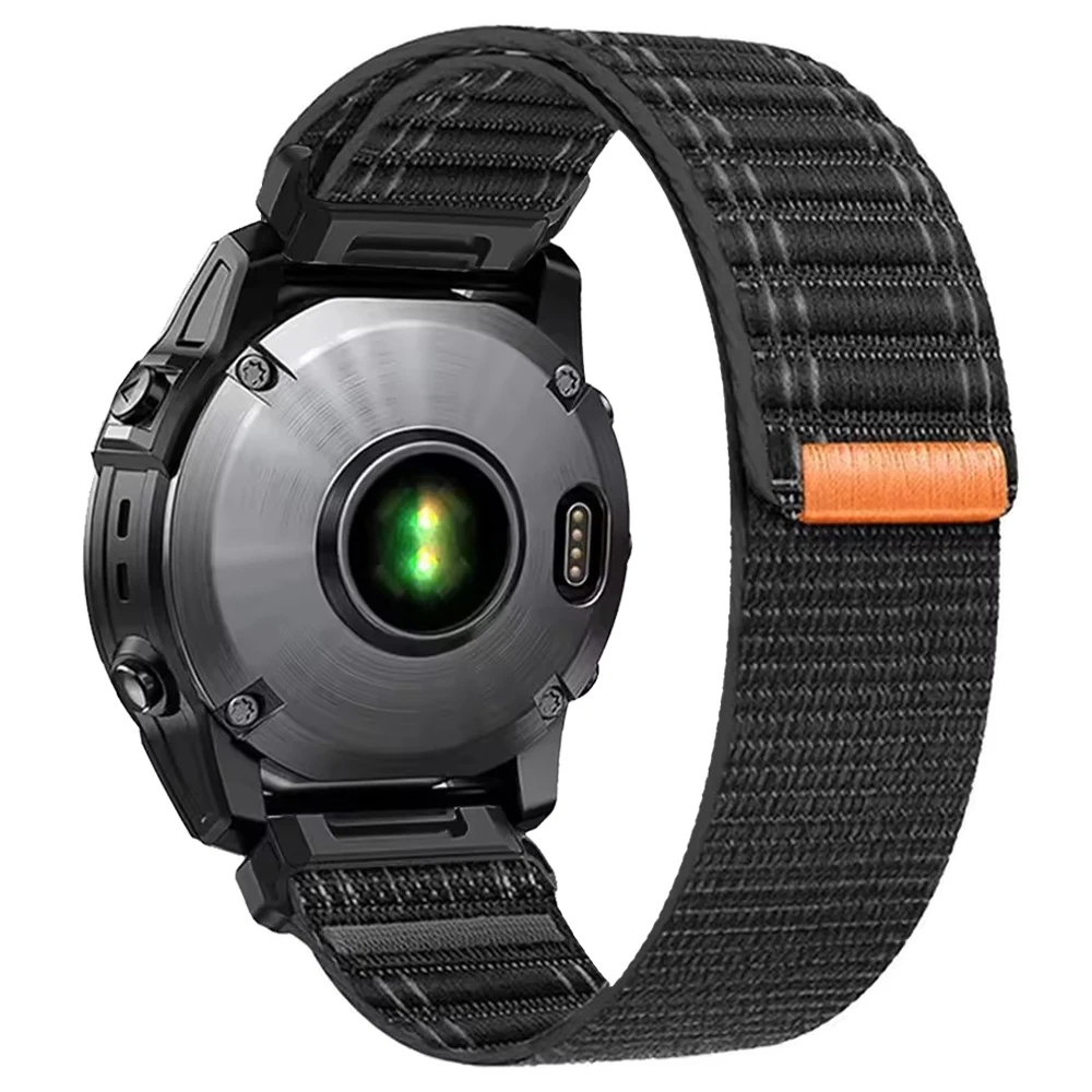 QuickFit 22mm 26mm Gewebtes Nylonarmband für Garmin Fenix 9 9Pro E 8 7 7X Pro 6 6X/Enduro 4 3/Epix Pro Gen 2 965 970 Armband