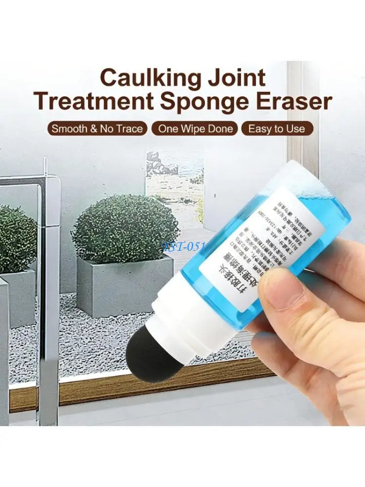 E15A Professional Glues Joint Sponge Seal Smoothing Tool For Seamless Caulking Joint Repair On Glass Tiles And Grout Lines