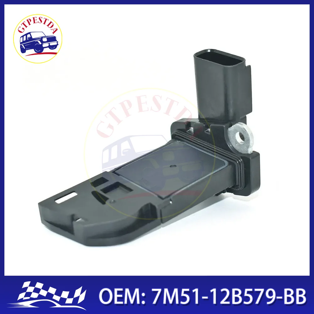 

Best OEM 7M51-12B579-BB 7M5112B579BB Mass Air Flow Meter Sensor MAF For Ford C-Max Focus Fusion Transit kuga Mondeo VOLVO C30