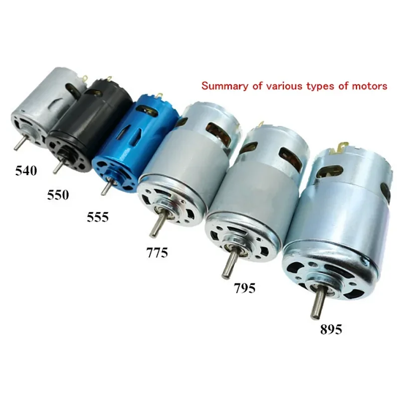 

795 DC MOTOR DC 12V-24V High power 3X shaft BALL Bearing (775 upgrade DC motor) 12v/24v 12000rpm