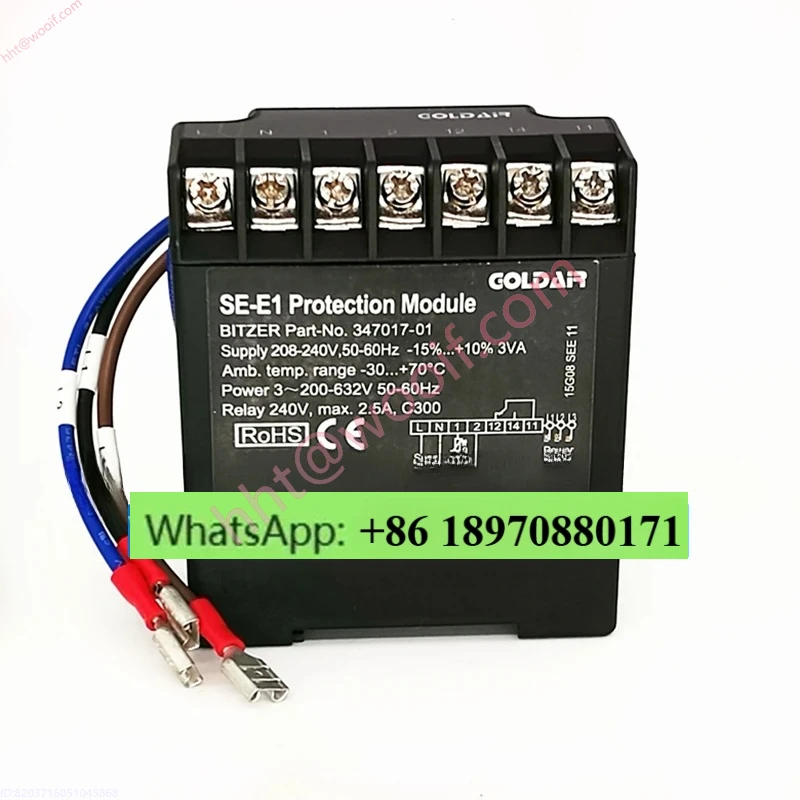 Compressor protector SE-B1 SE-B2 SE-E1 motor protection module INT69VS