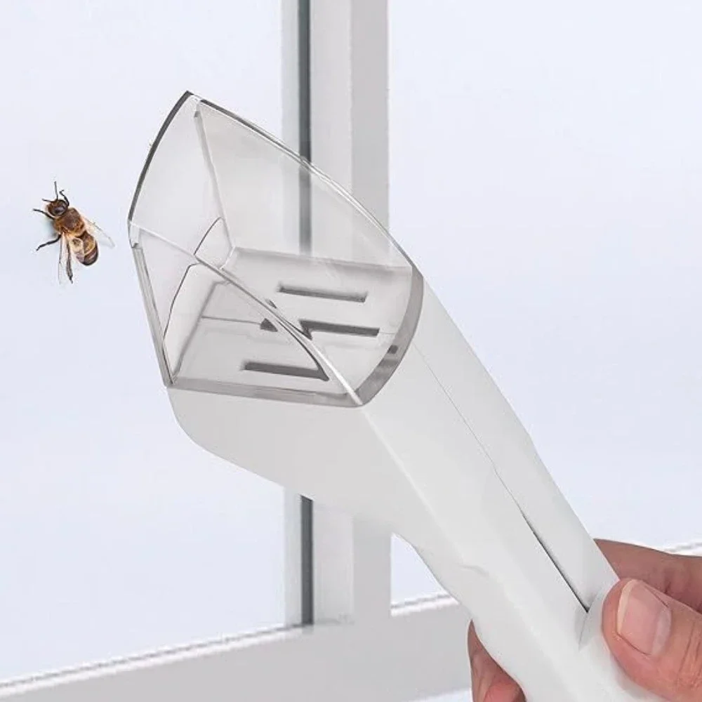 

New Handheld Insect Catcher - Spider Catcher Bee Insect Gripper Pest Remover for Home Pests Capture Wasps Crickets Easy To Use