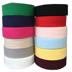 3cm 50 Meter Unfolded Cotton Bias Binding Tapes Patchwork Trim Covered Dresss-making Craft Upholstery Sewing Textile Webbing
