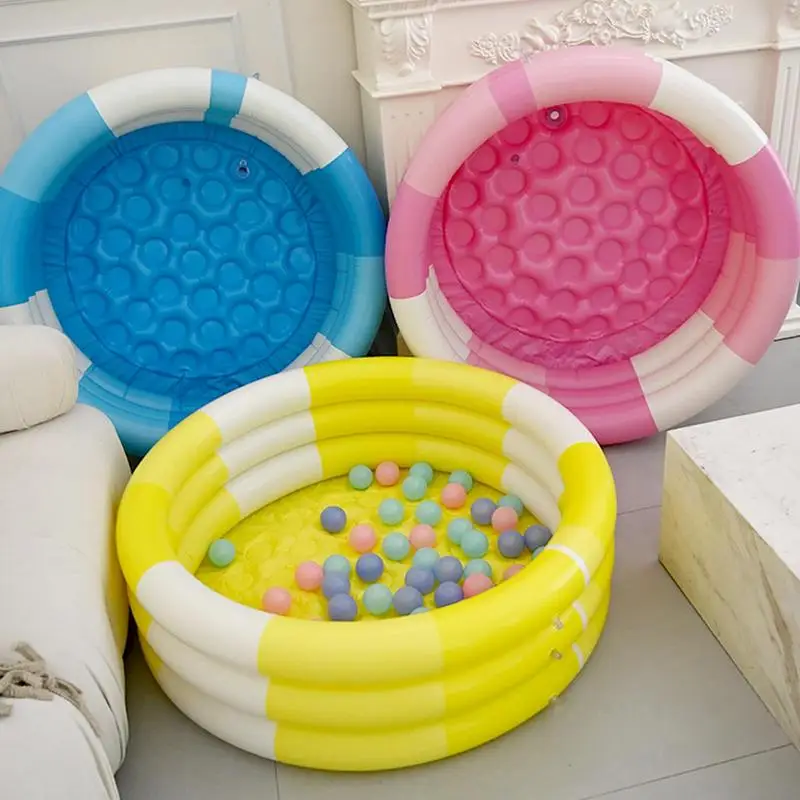 Aufblasbares Schwimmbad, Hinterhof-Pool für Kinder, Schwimmpad, verdicktes Wasserspielzeug zum Spielen, drinnen, für Zuhause, Terrasse, Outdoor, Camping