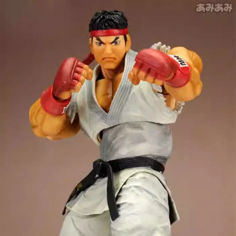 

Original Street Fighter Ken Master Hoshi Ryu PVC Action Figure Cute Toy Kids Game Doll Room Decoration Birthday Gift in Stock