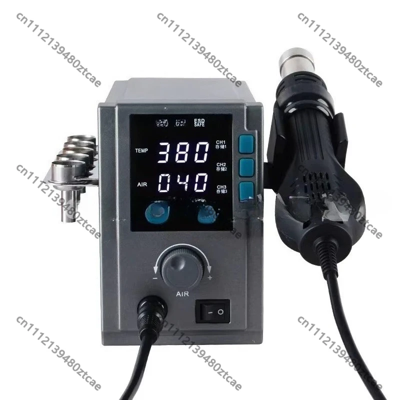 Hot Air Gun Rework Station 1000W Digital Display Temperature Adjustable for Phone CPU Repair