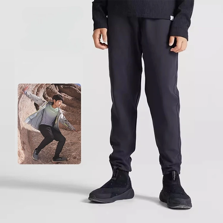 

Брюки для йоги для мальчиков, термозимние толстые брюки, свободные быстросохнущие спортивные штаны для бега, спортивные штаны для бега на открытом воздухе, тренировочные пешие прогулки