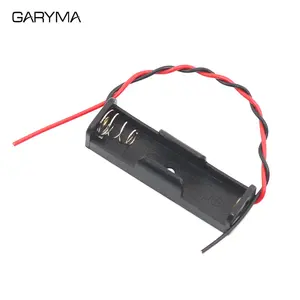 Bağlantıdaki siyah plastiğin pil kutusu, pil güç paketi, DIY ve kablolu bir kabloya yol açar, 1, 2, 3, 4, 5, 6, 8, 10 Yuvalar pilde 8 büyük satış, 8 ve 4 v pil takımı-no. 6