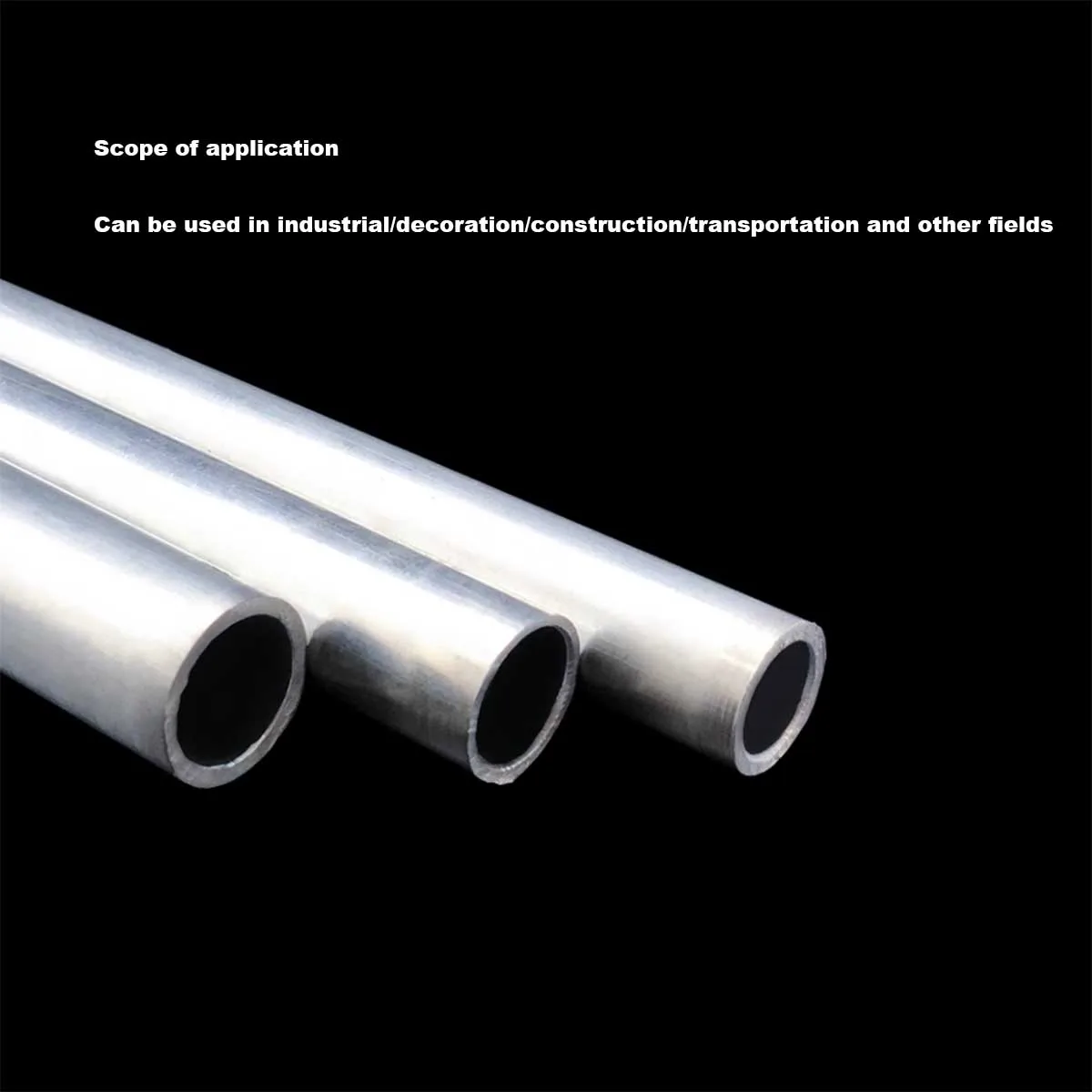 

6061/6063 Aluminum Tube Thick Walled Thin-Walled Tube Aluminum Alloy Tube 4 5 6 8 10 12 16 20mm Hollow Round Tube