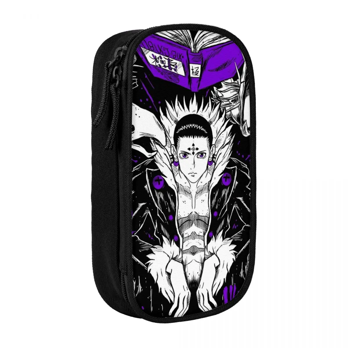 

Phantom Troupe Chrollo Lucilfer Hunters X Hunters пенал пенал ручка для девочек и мальчиков большая сумка для хранения офисных канцелярских принадлежностей