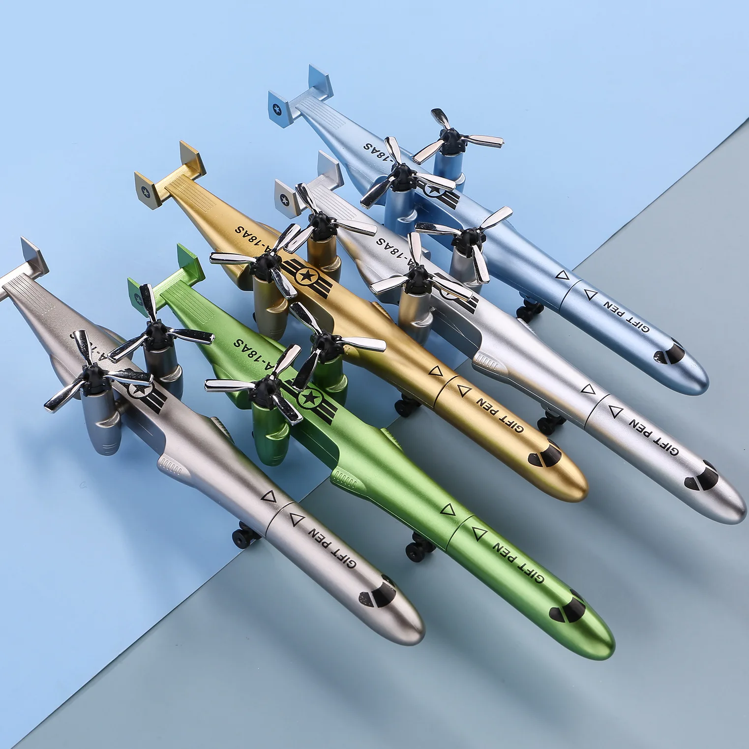 New Creative Aircraft Gel Pen Military Weapons Fighter Fighter Special Warfare Helicopter Pen Student Water Pen Stationery