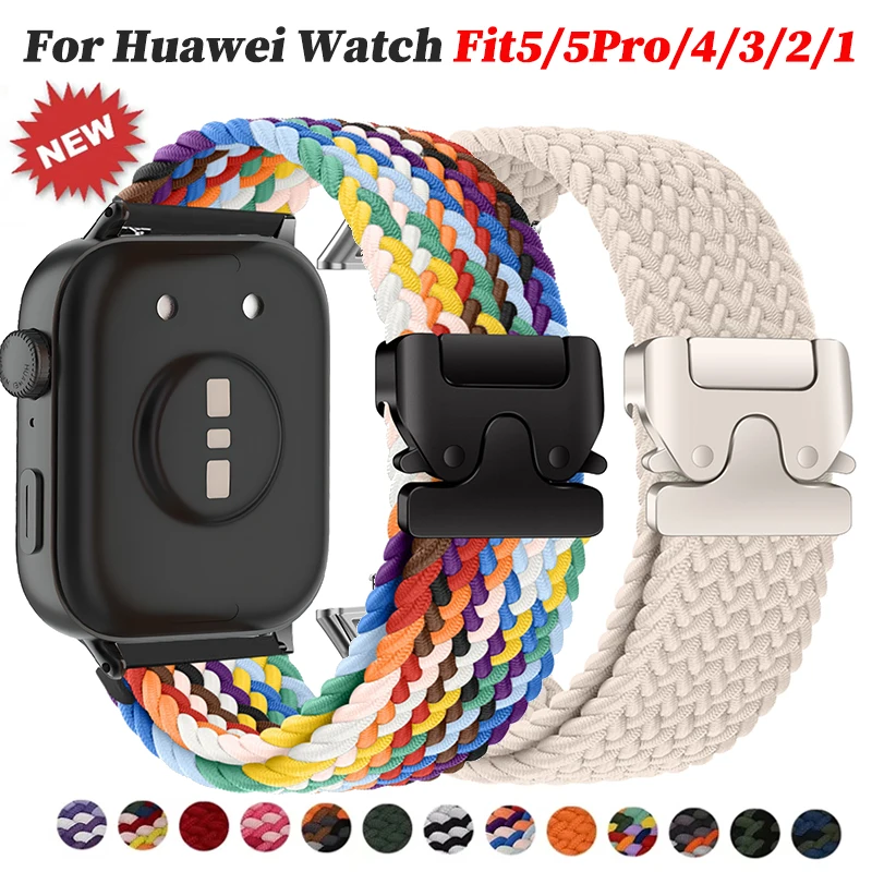 �y�Z�[�����zHuawei Watch Fit5 5Pro�o���h�p�҂ݍ��݃\�����[�v�X�g���b�v�AHuawei Watch Fit 4Pro 4 3 2 1�Ή��i�C�������L�k�x���g�ACorrea