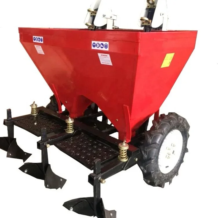 

CE approved tractor garlic seeder potato planter 3 point linkage two row sweet potato planting machine