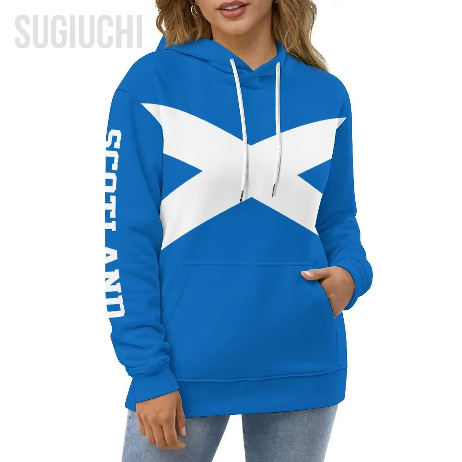 Unisex 3D Hoodie Scotland Flag Men Women Polyester Harajuku Sweatshirt Pullover Hoodies Casual Cool