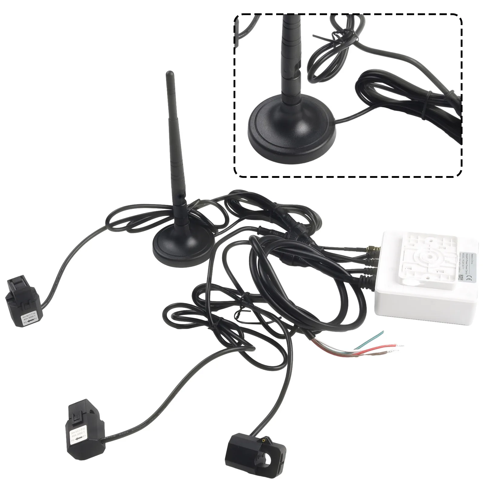 WiFi Single/3 Phase Electricity Energy Meter Real Time Data 80A Capacity Suitable for Residential & Commercial Use