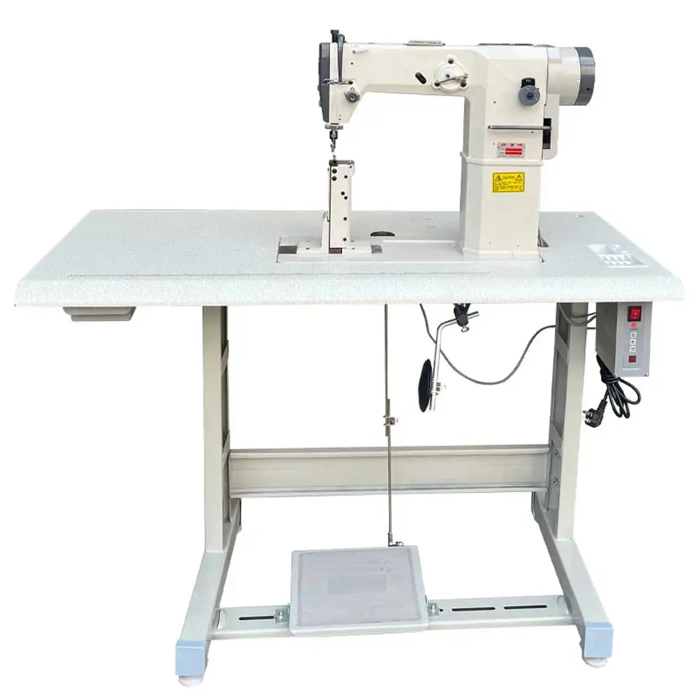 Wig Hat Sewing Machine 220V Industrial Direct Drive Shoes Sewing Machine 5mm Thickness Single Needle Hook for fabric/leather