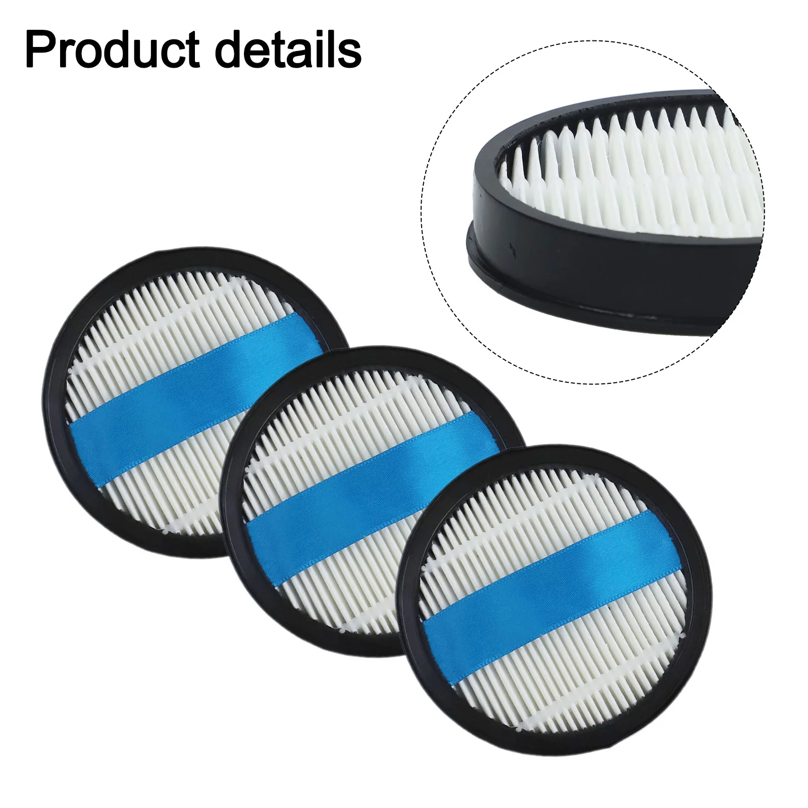 High Performance Reusable Filter For Vortex 7 Cordless Vacuum Cleaner W/ashable Replacement Part Home Pet Cleaning Accessory