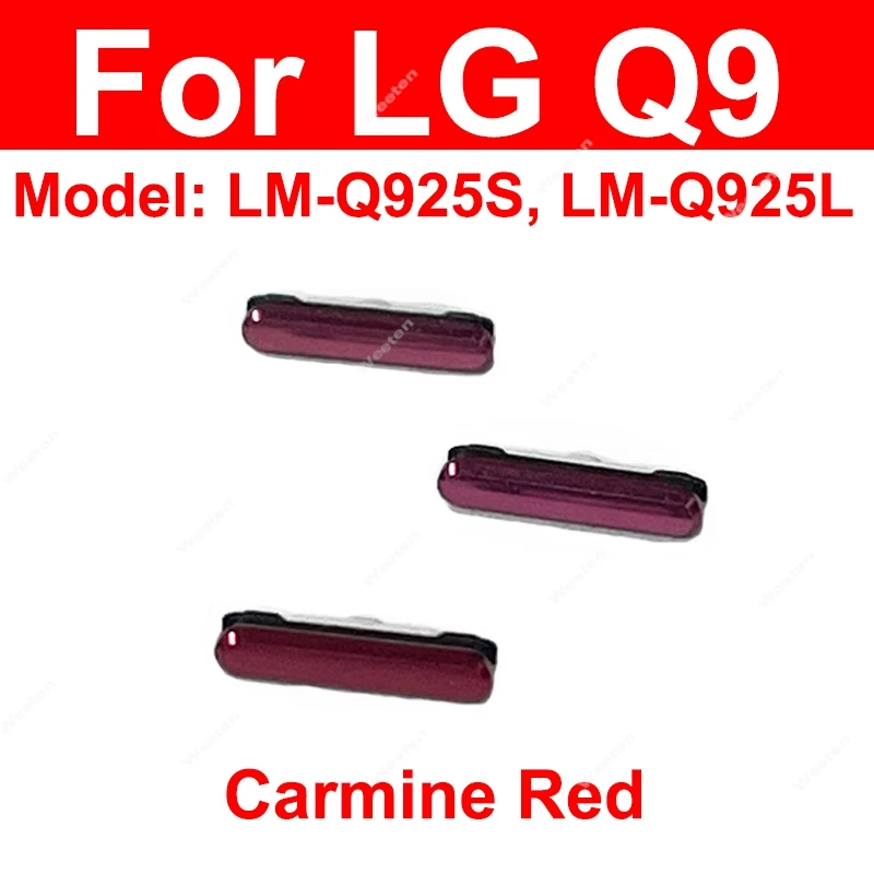 For LG Q6 Q7 Q8 Q9 Power Volume Side Buttons On OFF Power Volume Side Keys Repair Parts