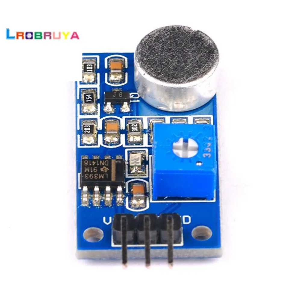 

Pcs/pack sound sensor, sound detection module, microphone module, voice-activated whistle switch, sound module