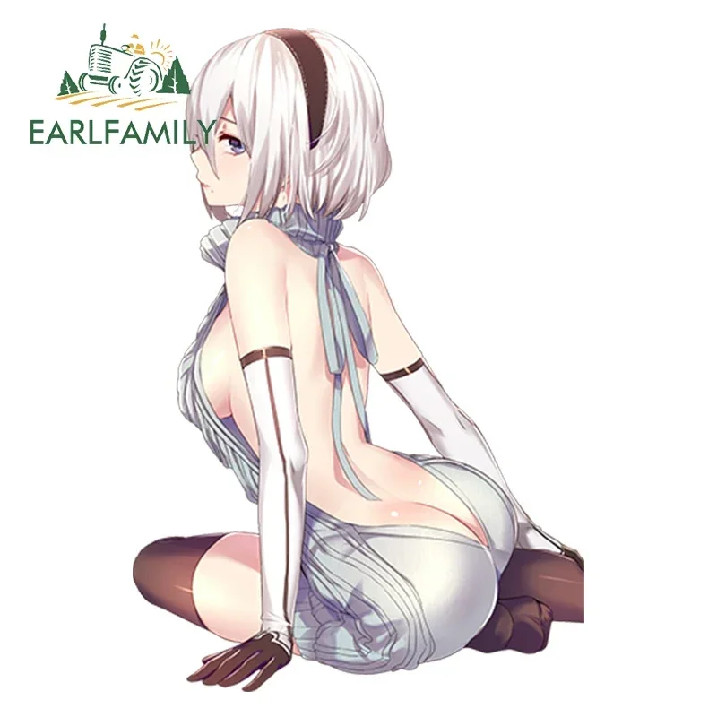 ملصقات سيارة أنيمي هنتاي مؤخرة ، فتاة مثيرة ، شخصية ، تلقائي ، مصد ، دراجة نارية ، ملصق فينيل ، إكسسوارات سيارة ، 13 *