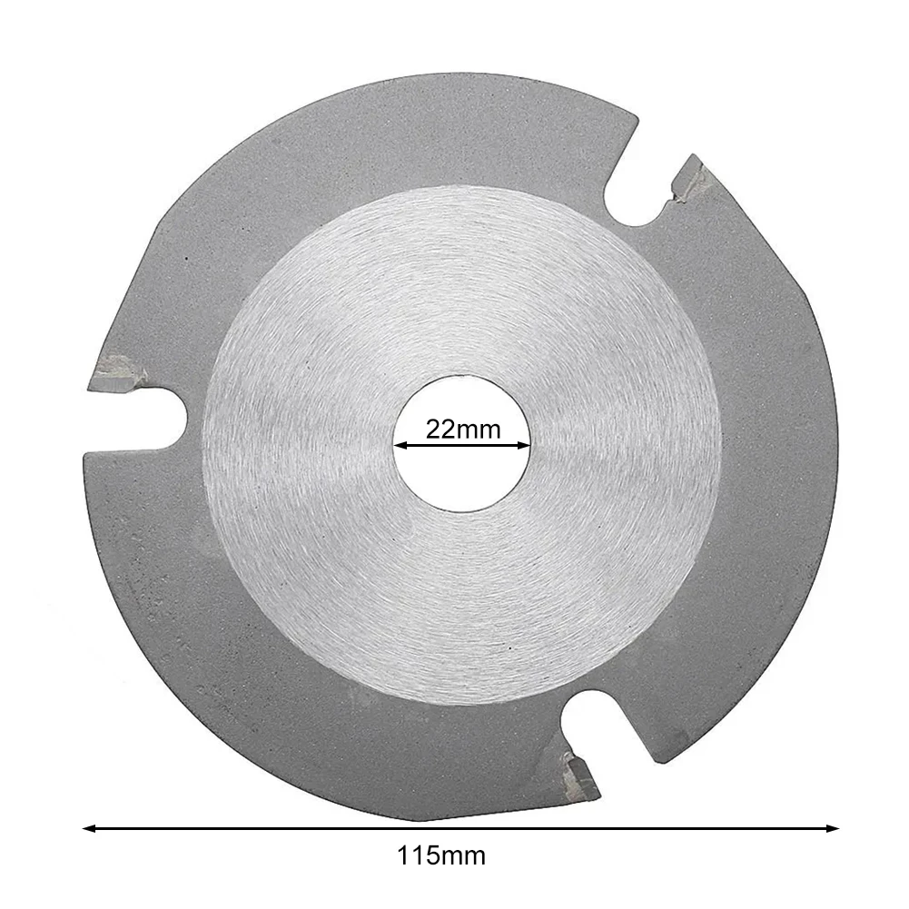3T Woodworking Wood Carving Disc Milling Cutter Wood Cutting Speed Cutter Carving Shaping Disc For 115*22mm Angle Grinder Tool