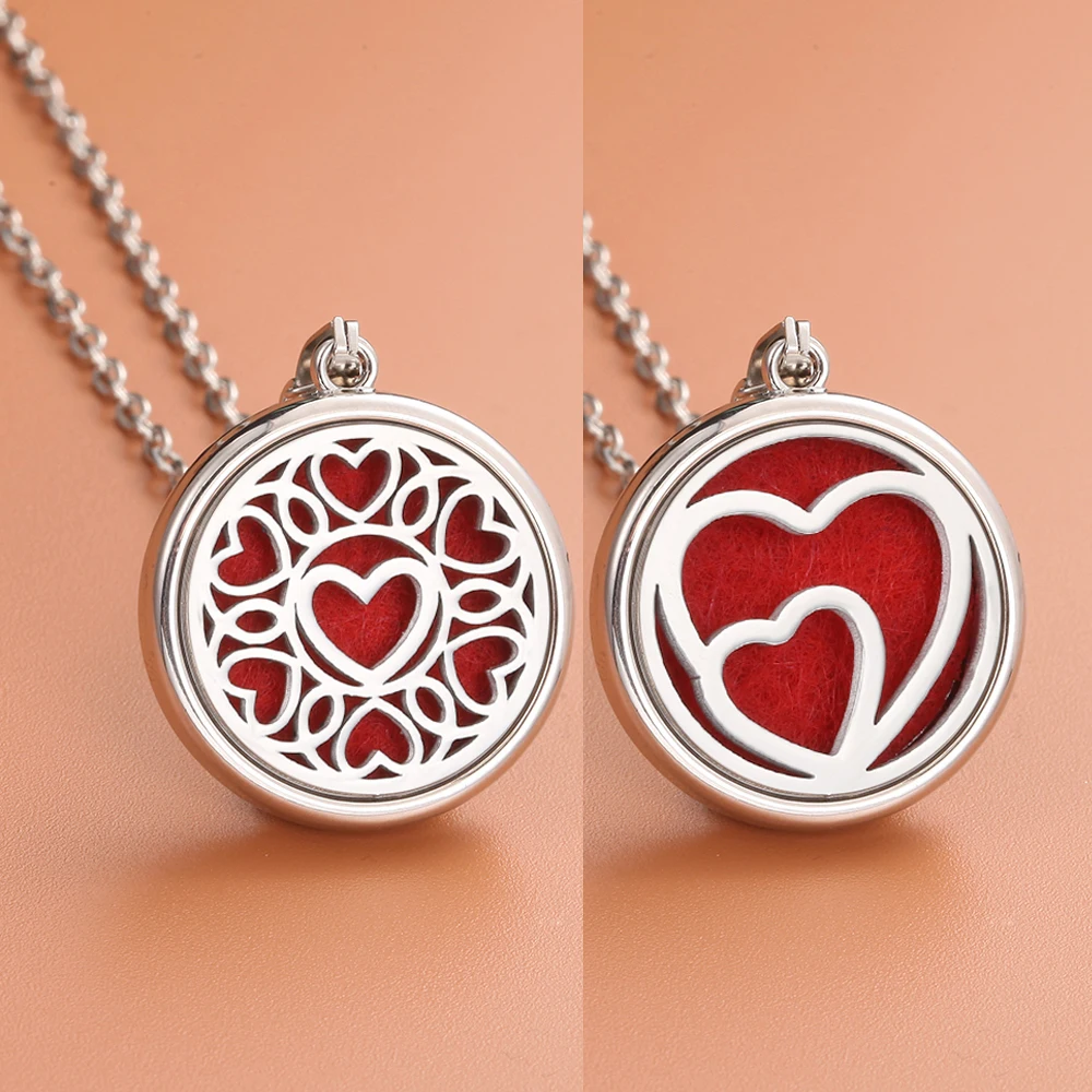 

Aromatherapy Jewelry Tree of Life Aroma Diffuser Locket Necklace Perfume Essential Oil Diffuser Pendant Necklaces for Women Gift