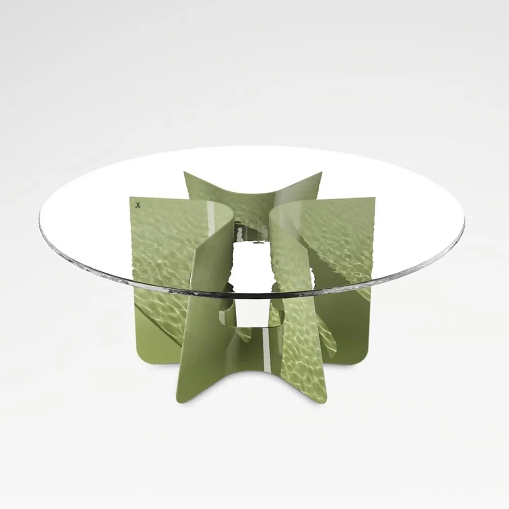 ⅹ-  Modern Little Red Tree Style Art Glass Tea Table Designer Art Restaurant Furniture Creative Home Alien Side Table&