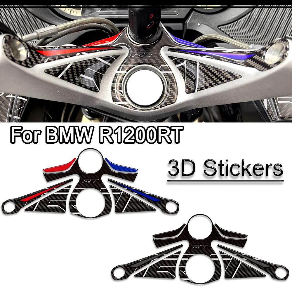 

2021-2025 For BMW R1200RT R 1200 RT R1200 Tank Pad Grips Kit Knee 3D Stickers Decals Fairing Fender Mudguard Trunk Luggage Cases