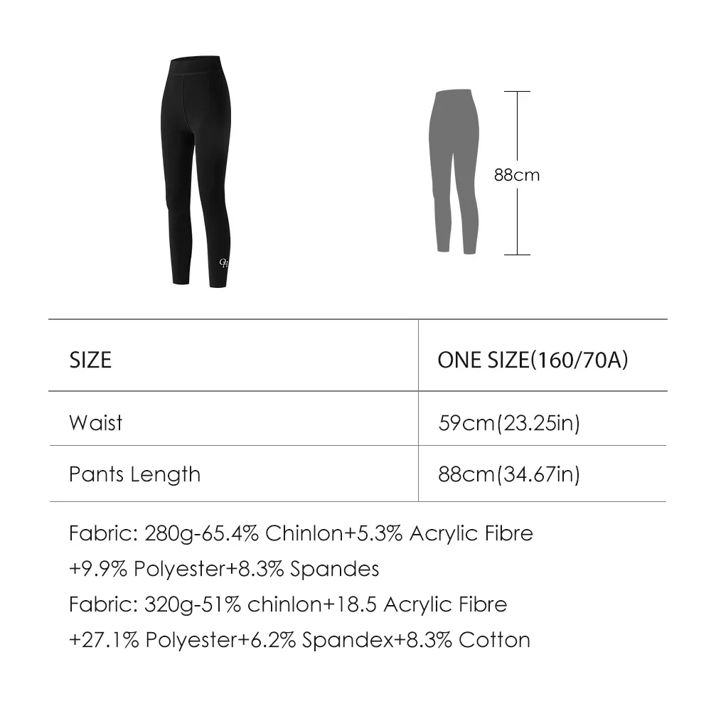 OhSunny-mallas de alta elasticidad para mujer, pantalones ajustados para el gimnasio, ropa deportiva con bloqueo de temperatura y realce de cadera, para invierno