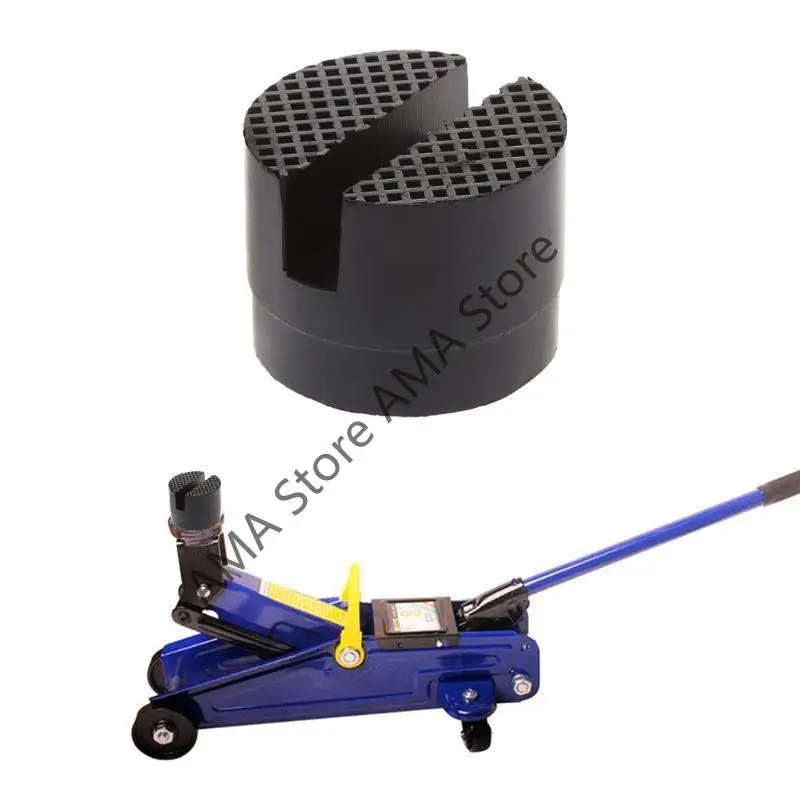 X7JF أرضية سيارة مطاطية مشقوقة وسادة مرفاع إطار حامي محول أداة وسادة القرص #3