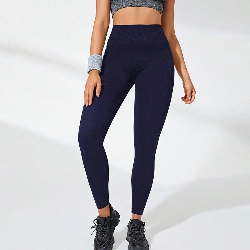 Naadloze yoga-legging voor dames Hoge taille Butt-Lifting Workout-legging voor hardlopen Gym en training Activewear Slanke panty's