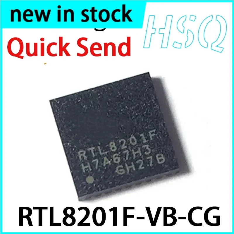 10PCS New RTL8201F-VB-CG RTL8201F SMD QFN32 Communication Chip
