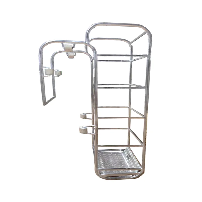 

Anti-collision wall maintenance construction hanging basket folding bridge joint bridge deck hanging cage horizontal baffle