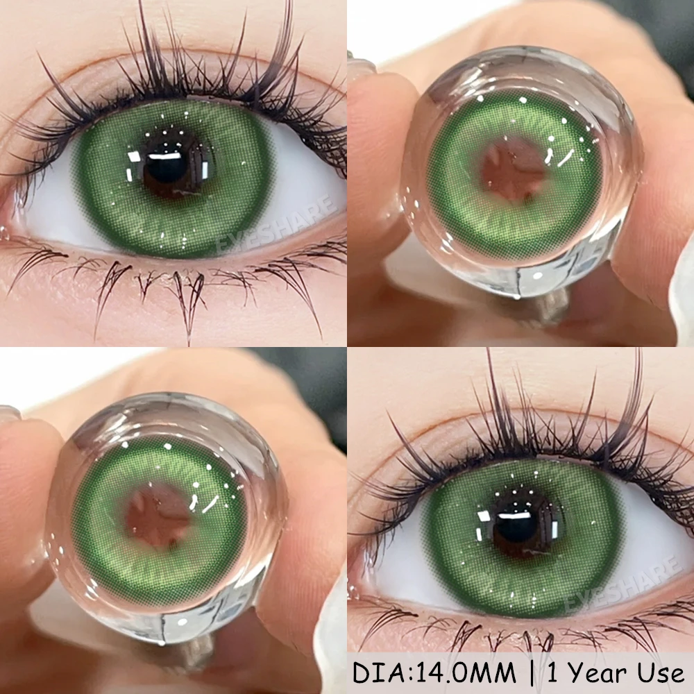 EYESHARE MADRID Serie Farbige Kontaktlinsen für Augen Lila Linsen Verrückte Halloween Anime Zubehör Schönheit Schüler Niedliche Linse