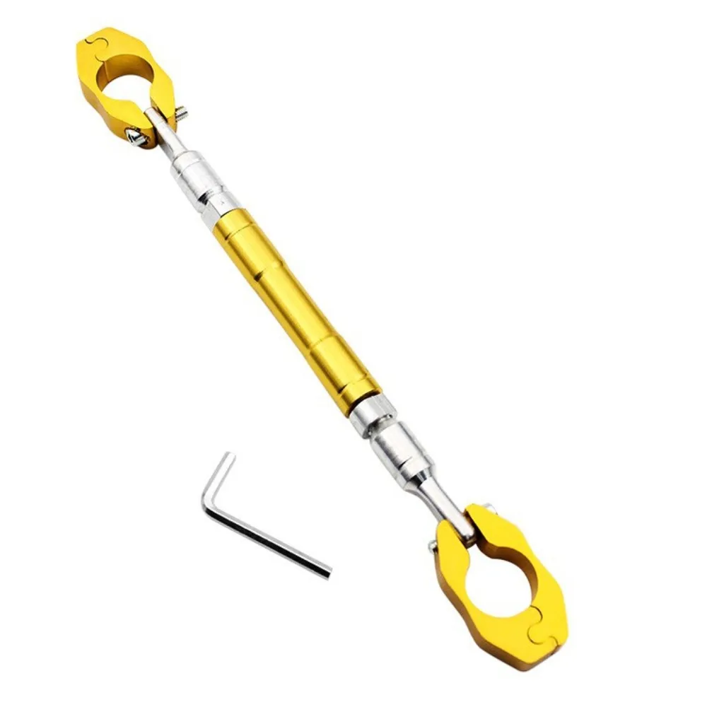 Adjustable Motorcycle Balance Bar 22mm Reinforce Lever Handlebar Balance Bracket Replacement Aluminum Alloy Handlebar Extended