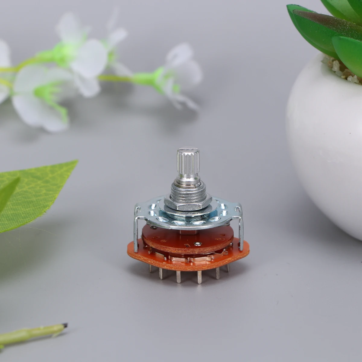 

Potentiometer Switch Electrical Guitar Rotary Selector Amplifier 3p4t