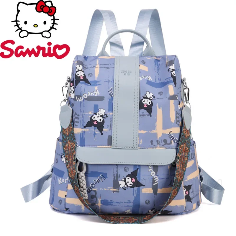 Sanrio Kuromi New Diaper Bag Backpack Luxury Brand Baby Diaper Bag Backpack Cartoon Cute Baby Bag Large Capacity Multifunctional